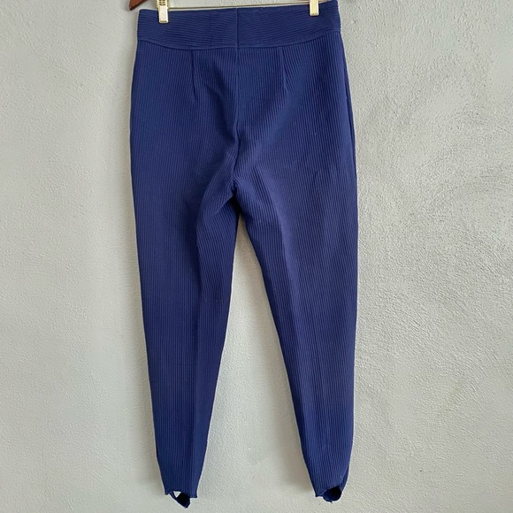 NILS Ski Pants Womens Size 12 High Waist Stirrup Style Blue Outdoors Active - Picture 9 of 11